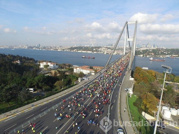 İstanbul Maratonu'nda renkli görüntüler