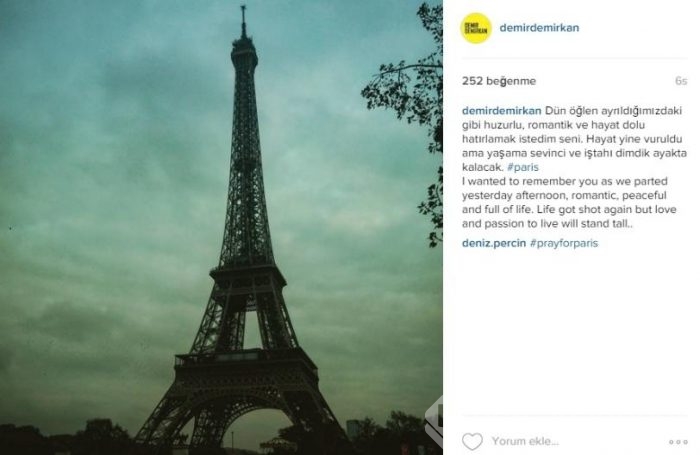 Ünlüler Paris saldırısını böyle kınadı!