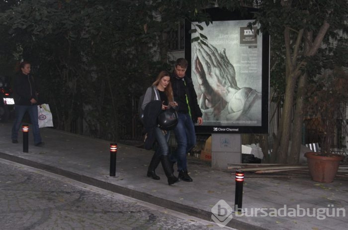 Paramparça'nın Hazal'ı ilk kez sevgilisiyle