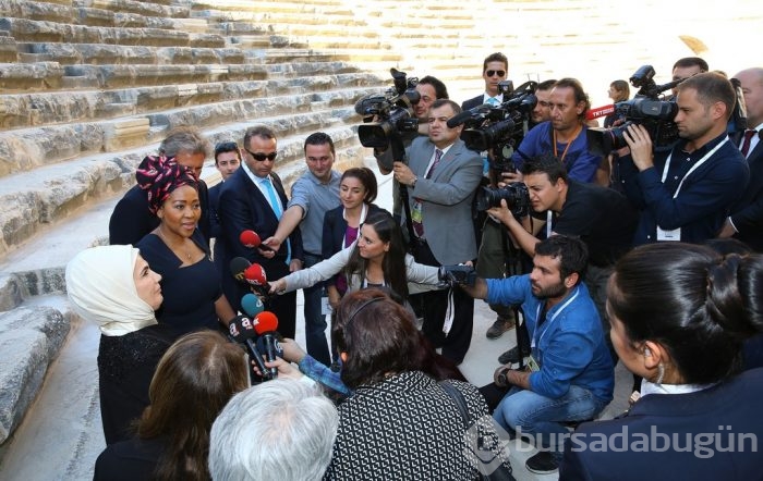 Lider eşleri Antalya'yı gezdi
