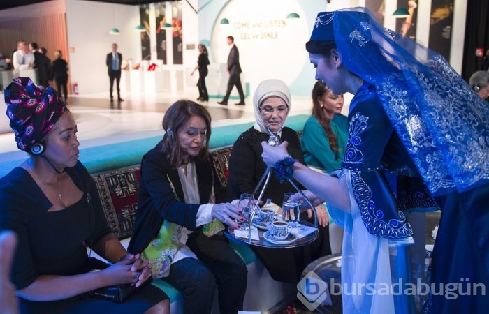 Lider eşleri Antalya'yı gezdi