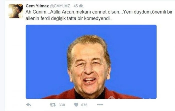 Atilla Arcan hayatını kaybetti