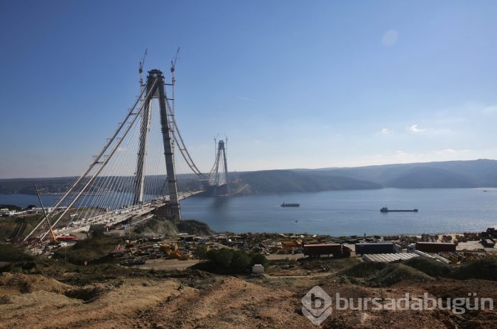 Köprüde son 415 metre