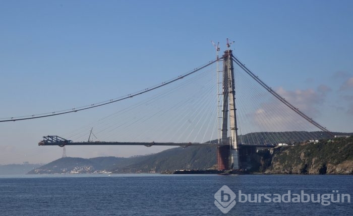 Köprüde son 415 metre