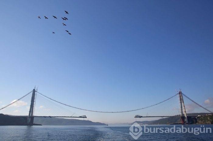 Köprüde son 415 metre