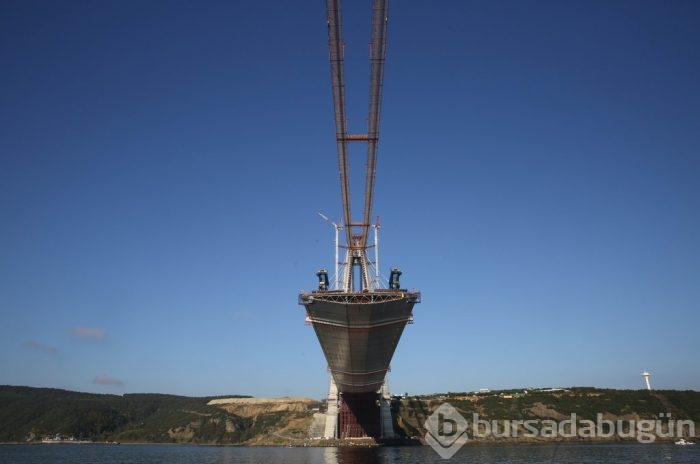 Köprüde son 415 metre