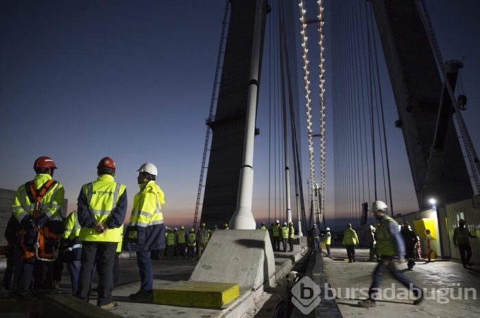 Köprüde son 415 metre