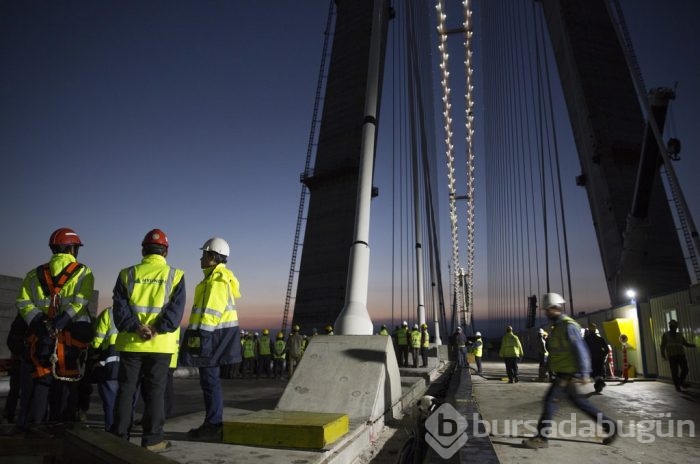 Köprüde son 415 metre
