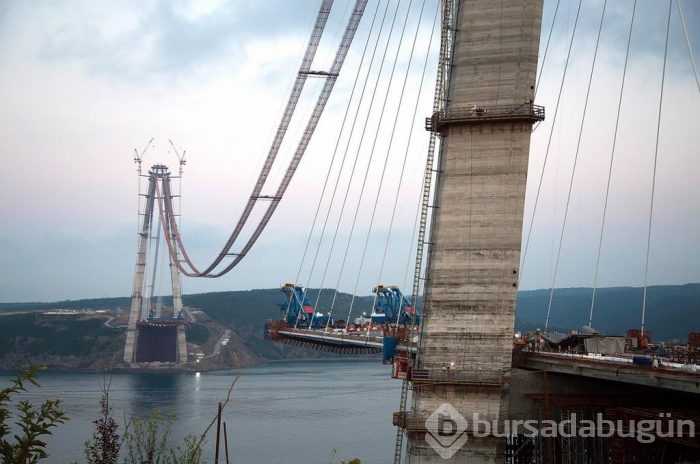 Köprüde son 415 metre