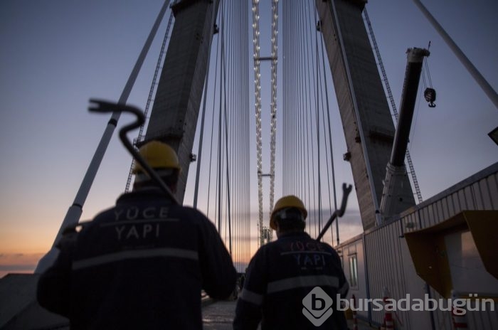 Köprüde son 415 metre