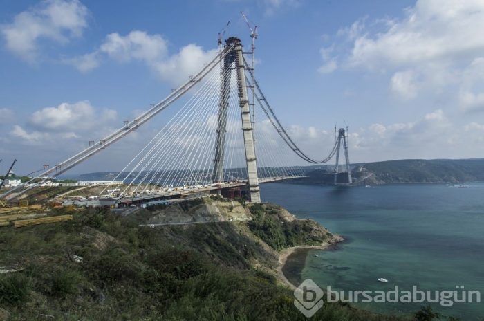 Köprüde son 415 metre