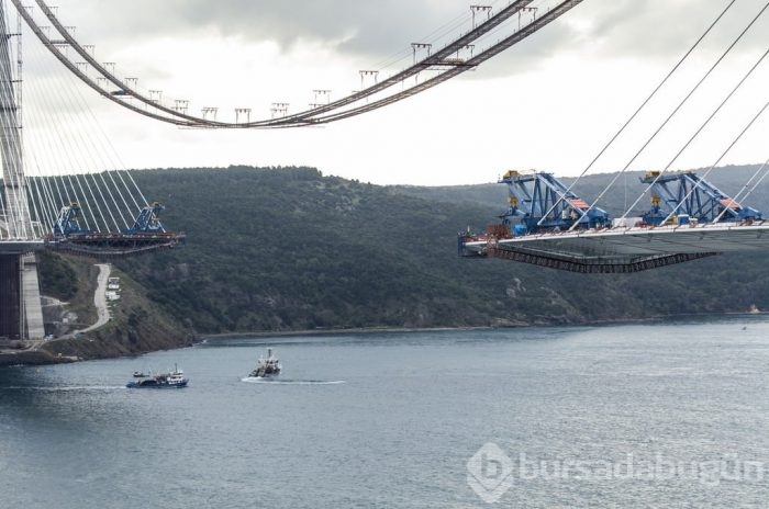 Köprüde son 415 metre