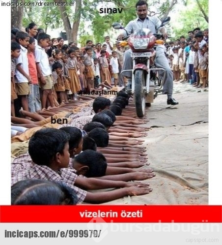 Güldüren vize haftası capsleri