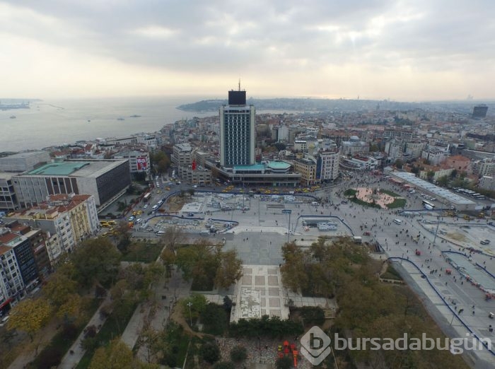 Taksim Meydanı'nı düzenleme çalışmalarında sona yaklaşıldı