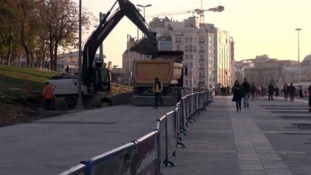 İşte Taksim'in son hali