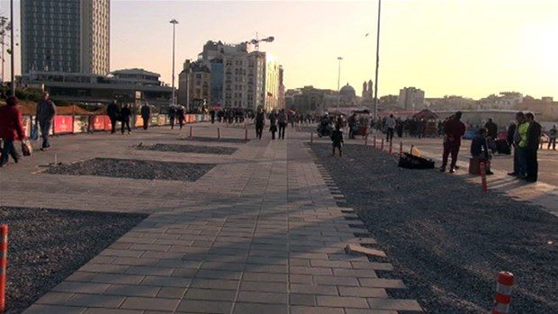 İşte Taksim'in son hali