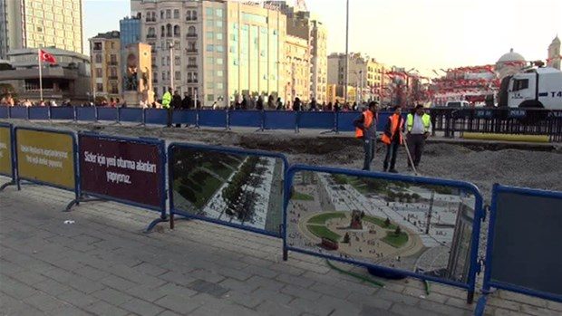 İşte Taksim'in son hali