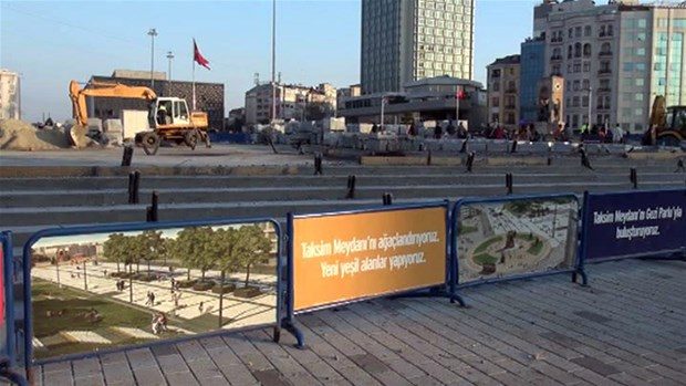 İşte Taksim'in son hali