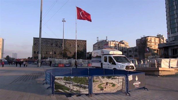 İşte Taksim'in son hali