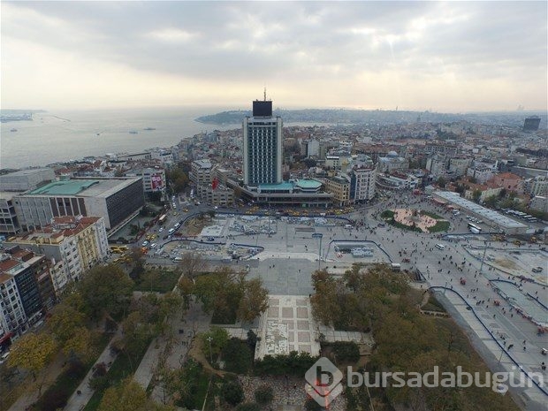 İşte Taksim'in son hali
