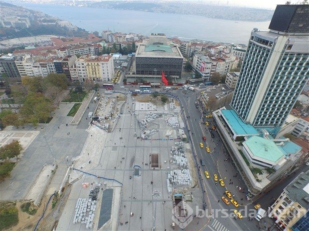 İşte Taksim'in son hali