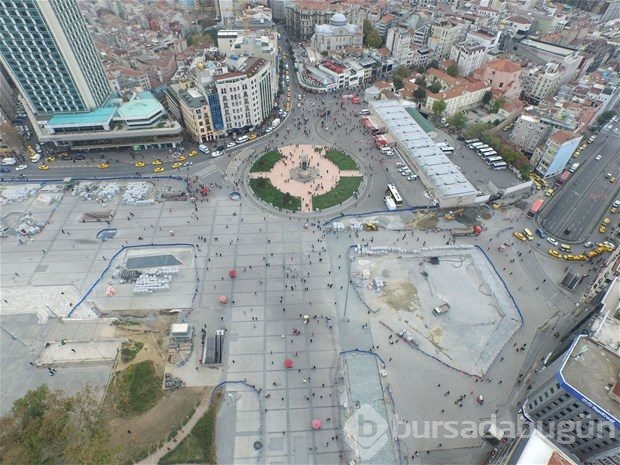 İşte Taksim'in son hali