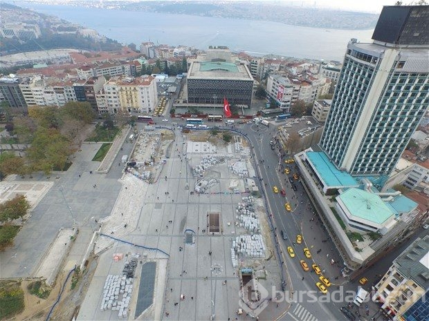 İşte Taksim'in son hali