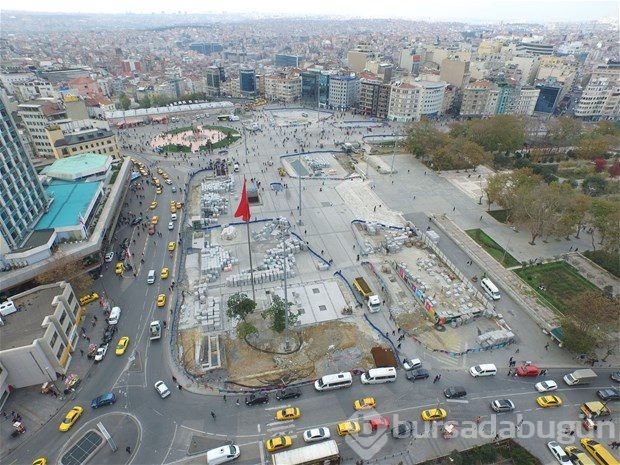 İşte Taksim'in son hali
