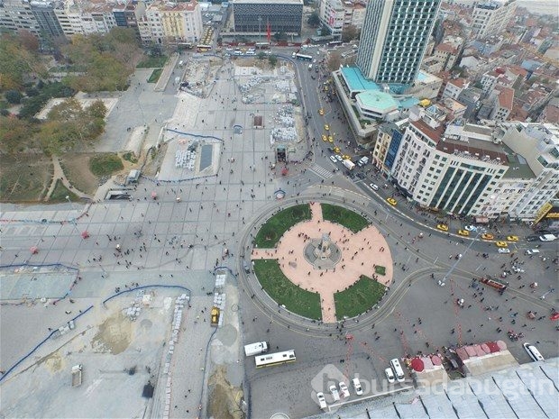 İşte Taksim'in son hali