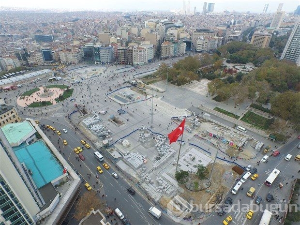 İşte Taksim'in son hali