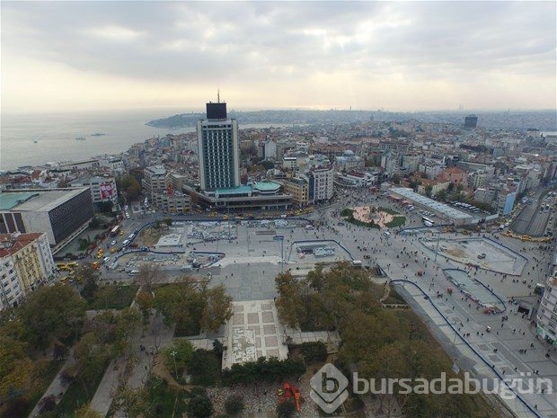 İşte Taksim'in son hali