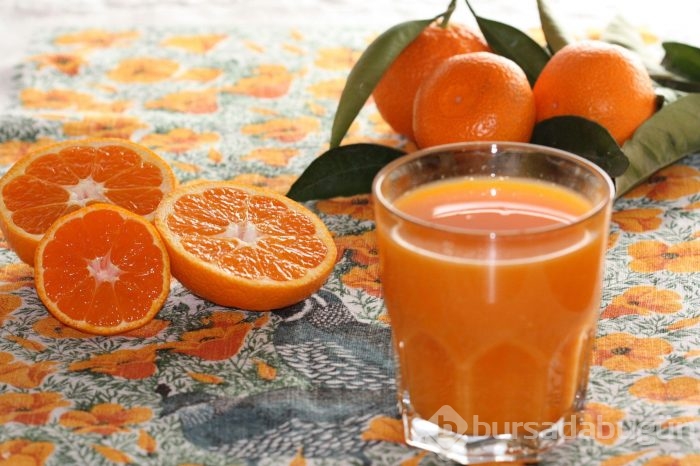 Saça, cilde, uykusuzluğa mandalina!