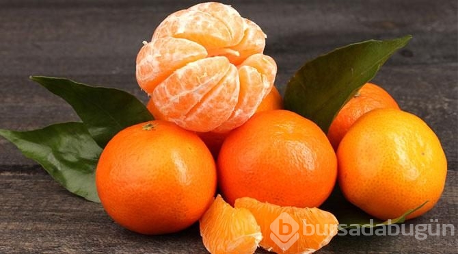 Saça, cilde, uykusuzluğa mandalina!