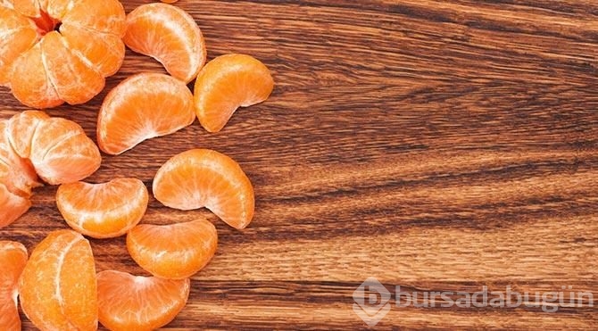 Saça, cilde, uykusuzluğa mandalina!