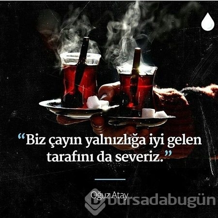 Edebiyatın çayla bir ilgisi olduğunu gösteren bol demli 22 dize