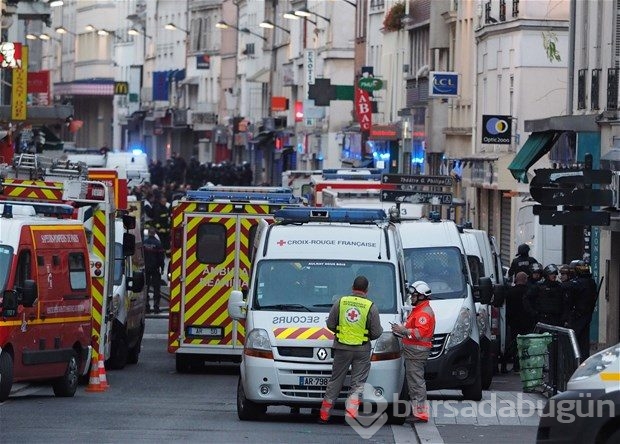 Paris'te terörist avı