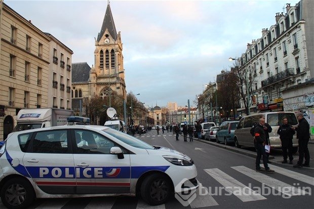 Paris'te terörist avı