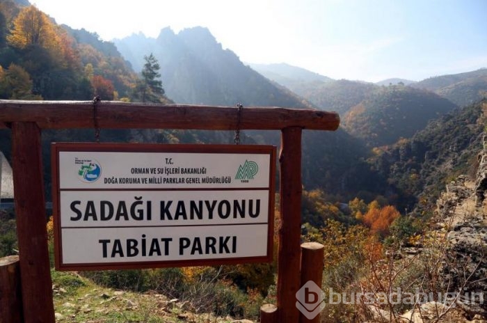 Bursa'da büyüleyen sonbahar görüntüleri