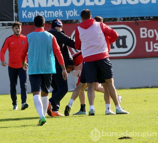 Trabzonspor'da şok kavga! İşte o anlar...