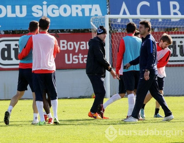 Trabzonspor'da şok kavga! İşte o anlar...