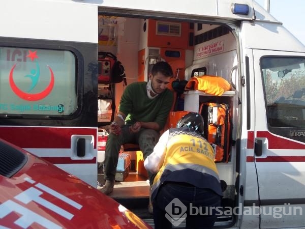 Bursa'da trafik kazası: 1 ölü, 1 yaralı	