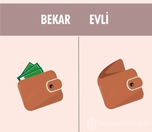 Bekar ile evli erkeğin farkı!