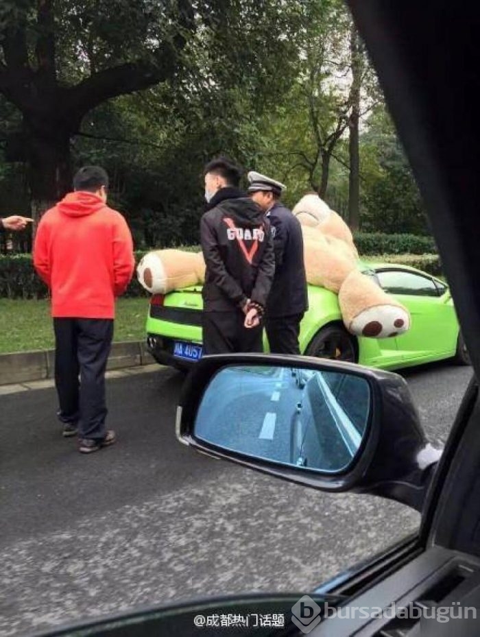 Lamborghini ile onu taşıdı başına iş aldı