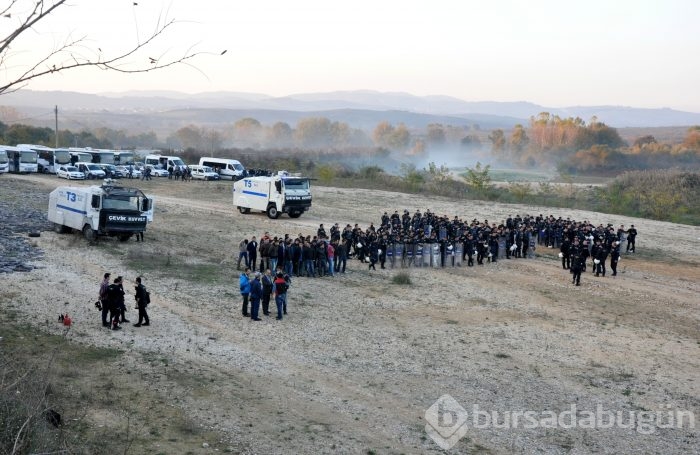 Bursa'da çevik kuvvetten nefes kesen tatbikat