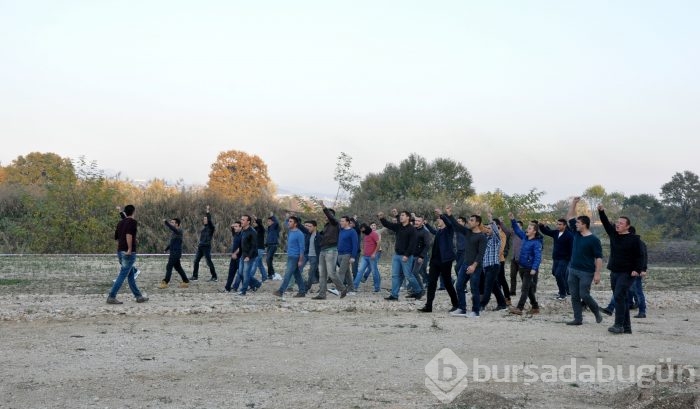 Bursa'da çevik kuvvetten nefes kesen tatbikat