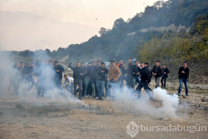 Bursa'da çevik kuvvetten nefes kesen tatbikat