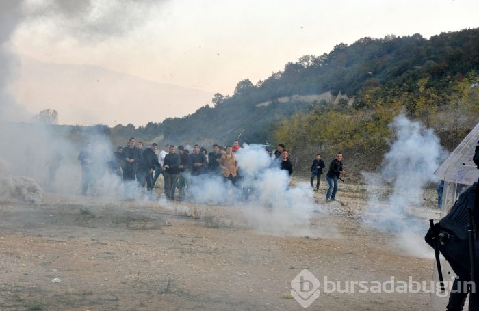 Bursa'da çevik kuvvetten nefes kesen tatbikat