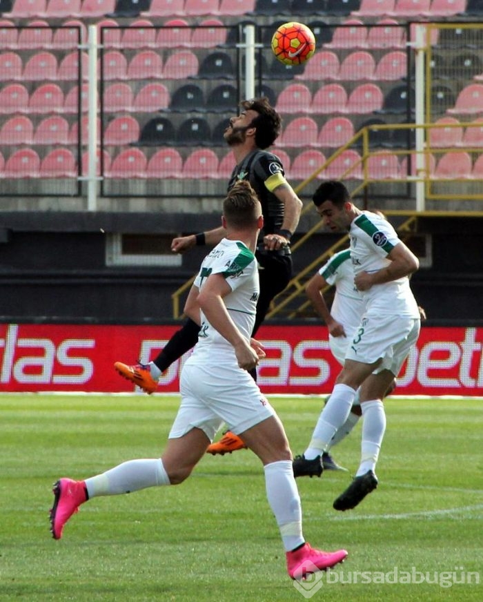 Akhisar Belediyespor-Bursaspor maçından kareler