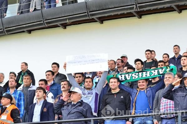Akhisar Belediyespor-Bursaspor maçından kareler