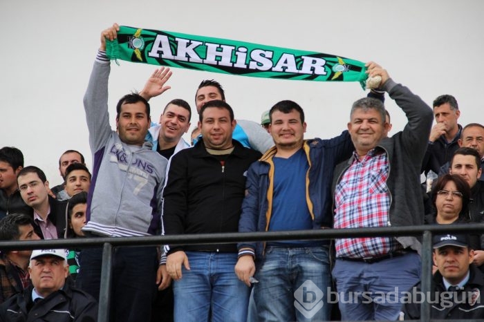 Akhisar Belediyespor-Bursaspor maçından kareler